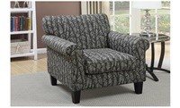 Accent Chair Print Forest